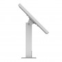 9-inch tall - 360 Rotating & Tilting Enclosed Microsoft Surface Pro 12 Mount at 45º Tilt Forward [Side Ortho View] - Light Grey