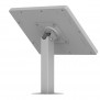 9-inch tall - 360 Rotating & Tilting Enclosed Microsoft Surface Pro 12 Mount [Rear Iso View] - Light Grey