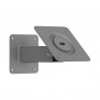 360 Rotating & Tilting Mounting Bracket - Wall Mount Orientation [Front Iso View] - Light Grey