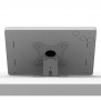 Adjustable Flip Enclosed Microsoft Surface Pro 12 Mount [Rear Ortho View] - Light Grey