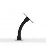 Flexible Desk / Table Mounting Bracket [Side Ortho View] - Black