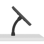 Flexible Desk/Wall Surface Mount - Microsoft Surface Pro 9 - Black [Side View]