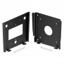 Disassembled Fixed Wall Mounting Bracket [Front Lateral Exploded Iso View]