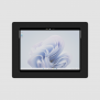 Fixed Slim VESA Wall Mount - Microsoft Surface Pro 9 - Black [Front View]