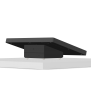 Fixed Tilted 15° Desk / Surface Mount - Microsoft Surface Pro 9 - Black [Back Isometric View]