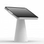 "Lite" Fixed Open iPad Mini 6 Desk / Table Mount [Front Iso View] - White