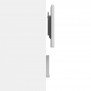 Disassembled View | Enclosed iPad 2, 3 & 4 EZ ChargeDOCK Wall Mount [Side Ortho View] - White