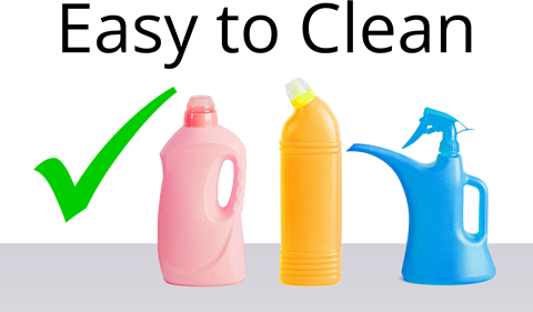 Made of Light-Weight, Durable, Compostable PLA Polymers