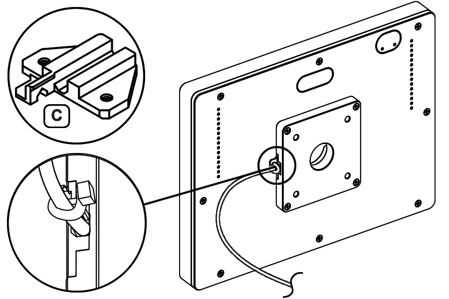 Cord End Cap Added to Adapter