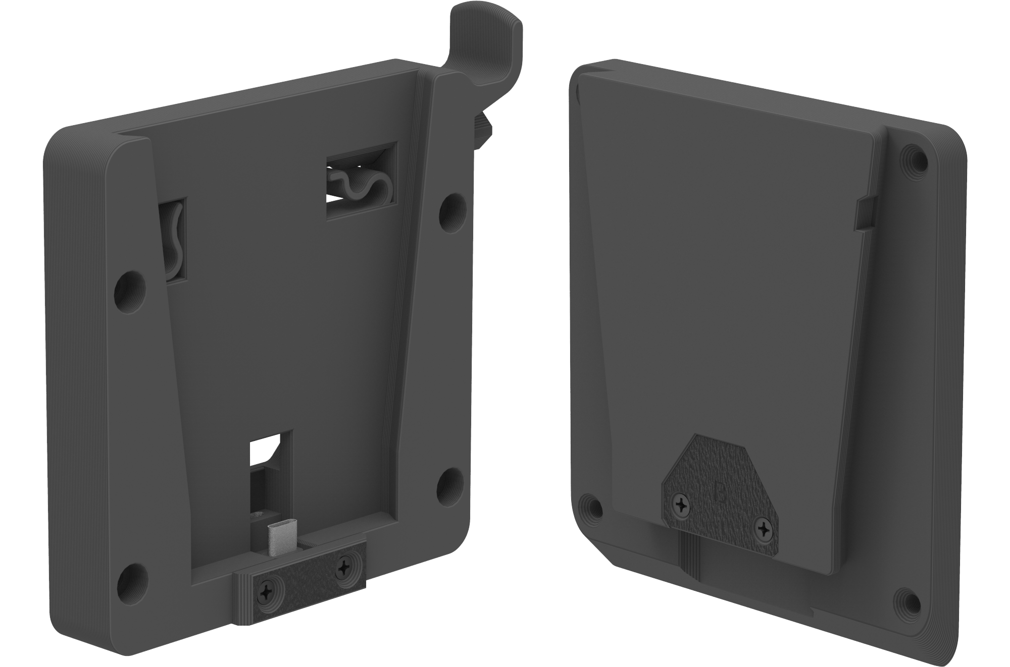 VESA Wall ChargeDOCK Split View