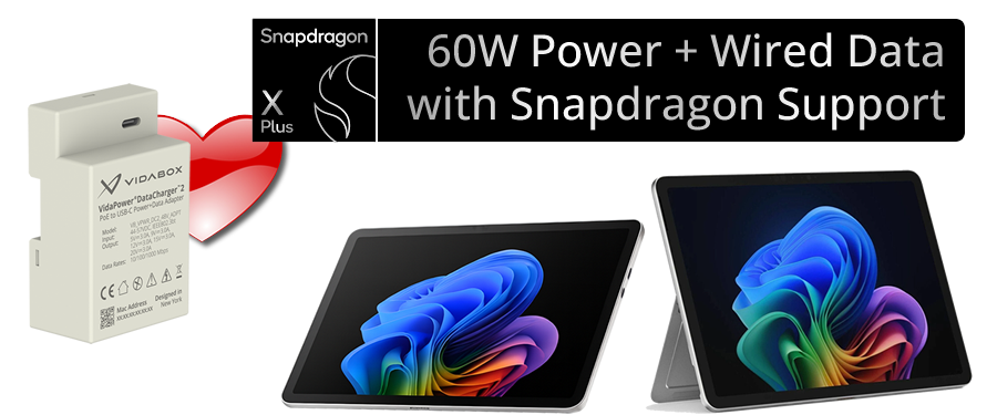 DataCharger2 : The Best PoE Adapter for Your Surface Pro Tablet