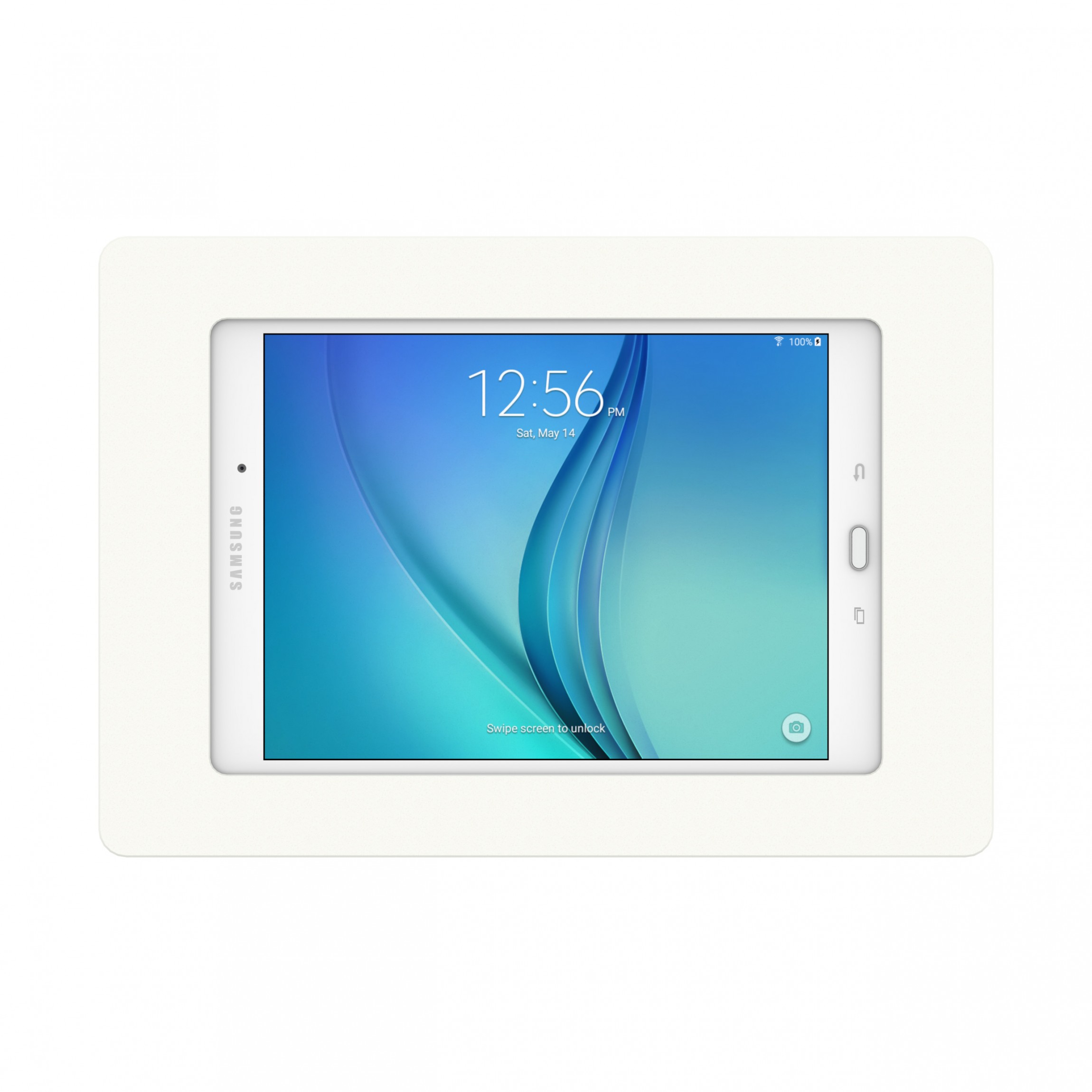 Vidamount Vesa Tablet Enclosure Samsung Galaxy Tab A 9 7 White