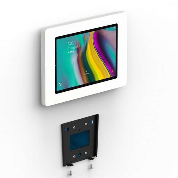 VidaMount Fixed Slim Wall Samsung Galaxy Tab S5e 10.5 Tablet Mount White