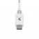 VidaPower High-Wattage USB-C to Lightning 90 degree Cable (White) - Straight USB-C End / Front Top View