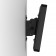 Tilting VESA Wall Mount - Samsung Galaxy Tab A 8.0 (2019) - Black [Side View 10 degrees down]