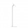 Fixed VESA Floor Stand - 12.9-inch iPad Pro 3rd Gen - White [Full Side View]