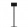 Fixed VESA Floor Stand - iPad 2, 3 & 4 - Black [Full Back View]