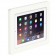 VidaMount VESA Tablet Enclosure - iPad 2, 3 & 4 - White [Isometric View]