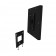 Permanent Fixed Glass Mount - iPad Air 1 & 2, 9.7-inch iPad Pro - Black [Assembly View 1]