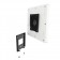Permanent Fixed Glass Mount - 10.5-inch iPad Pro - White [Assembly View 1]