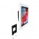 Permanent Fixed Glass Mount - 12.9-inch iPad Pro 3rd Gen - White [Assembly View 2]