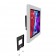 Permanent Fixed Glass Mount - 12.9-inch iPad Pro 4th Gen - Light Grey [Assembly View 2