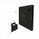Removable Tilting Glass Mount - 11-inch iPad Pro 2nd Gen - Black [Assembly View 1]