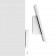 Fixed Tilted 15° Wall Mount - 12.9-inch iPad Pro - White [Side Assembly View 1]