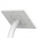 Fixed VESA Floor Stand - 10.5-inch iPad Pro - White [Tablet Back Isometric View]