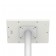 Fixed VESA Floor Stand - iPad Air 1 & 2, 9.7-inch iPad Pro - White [Tablet Back View]