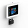 Tilting VESA Wall Mount - Microsoft Surface Go  - White [Slide to Assemble]