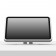 Adjustable Flip Lite 11" iPad (A16) | 10.9" iPad 10th Gen Mount [Front Ortho View] - White