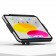 Adjustable Tilt Surface Open Mount - 10.9-inch iPad 10th Gen - Black [Front Isometric View]