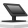 Portable 360 Rotating & Tilting Enclosed iPad Mini 1, 2 & 3 Stand [Front Iso View] - Black