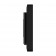 Permanent Fixed Glass Mount -Samsung Galaxy Tab A 8.0 (2019) - Black [Side View]