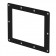 VidaMount On-Wall Tablet Mount - Microsoft Windows Surface 3 - Black [Cover Rear View]