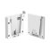 VESA 100 / Wall VidaMount® ChargeDOCK™ - White [Exploded Assembly View]