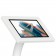 Fixed VESA Floor Stand - Samsung Galaxy Tab A8 10.5 - White [Tablet Front Isometric View]