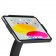Open Fixed VESA Floor Stand - 10.9-inch iPad 10th Gen - Black [Tablet Front Isometric View]
