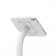 Fixed VESA Floor Stand - Open Samsung Galaxy Tab S10+ Plus 12.4" - White [Tablet Back Isometric View]