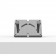 Foldable Kick Stand - No Tablet Enclosure [Front View] - Light Grey