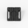 Foldable Kick Stand - No Tablet Enclosure [Front Tilted View] - Black
