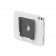 Fixed Open Samsung Galaxy Tab S10+ Plus 12.4" Wall Mount [Back Iso View] - White
