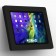 Fixed Tilted 15° Wall Mount - 11-inch iPad Pro 2nd Gen - Black [Front Isometric View]