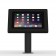 Fixed Desk/Wall Surface Mount - iPad 2, 3 & 4 - Black [Front View]