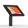 Fixed Desk/Wall Surface Mount - 10.2-inch iPad 7th Gen - Black [Front Isometric View]