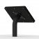 Fixed Desk/Wall Surface Mount - Microsoft Surface Go & Go 2 - Black [Back Isometric View]
