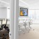 Removable Tilting Glass Mount - Samsung Galaxy Tab A 10.5 - Light Grey [Isometric View]