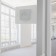 Removable Fixed Glass Mount - iPad Air 1 & 2, 9.7-inch iPad Pro - Light Grey [Behind Glass View]