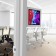 Permanent Fixed Glass Mount - 12.9-inch iPad Pro 4th Gen - Light Grey [Isometric View]
